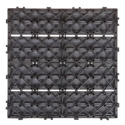 Terrassefliser Atessa 30x30 cm WPC Komposit 0,9 m²