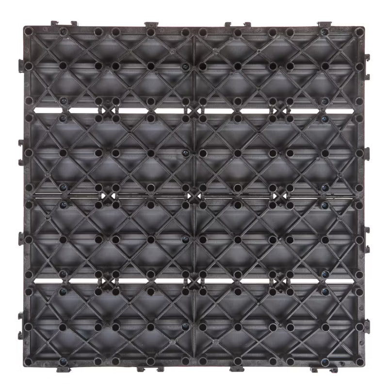 Terrassefliser Atessa 30x30 cm WPC Komposit 0,9 m²