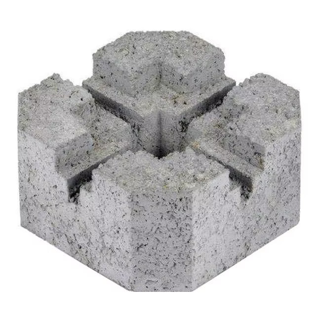 Terrassefod 20x20x10 cm Grå