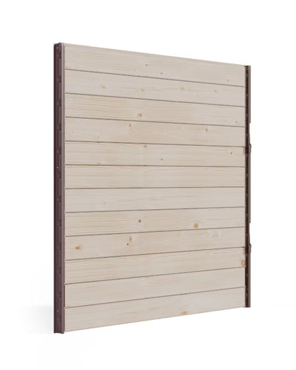 Terrassejalousi 150x109 cm Brun Gran