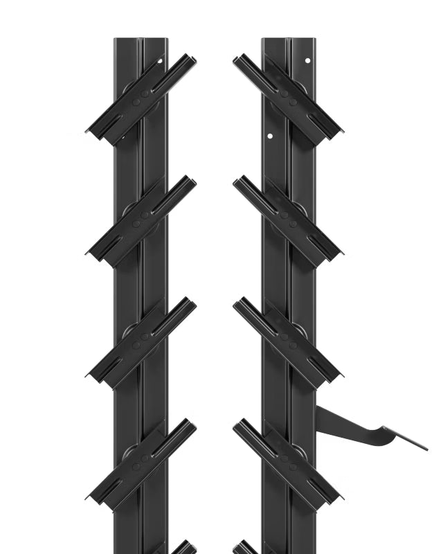 Terrassejalousi Mekanisme 109 cm Sort Stål