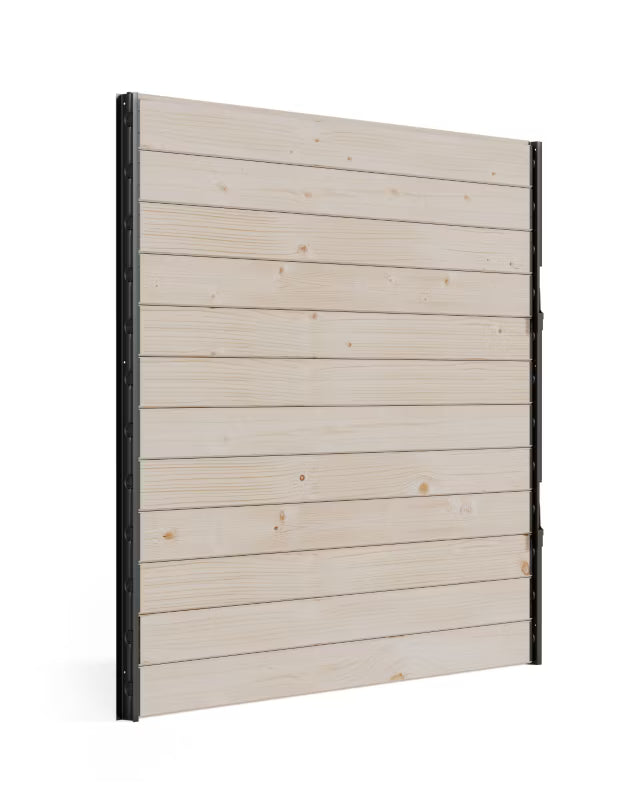 Terrassejalousi Sæt 90x109 cm Antracit Gran