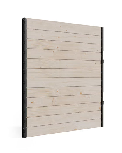 Terrassejalousi Sæt 90x109 cm Antracit Gran