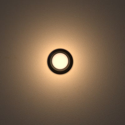 Terrasselampe 60 mm Sort IP66K