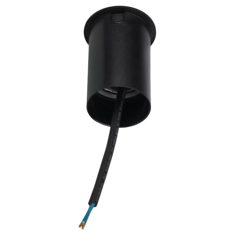 Terrasselampe 60 mm Sort IP66K