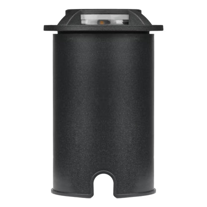 Terrasselampe 6 cm LED 80 lm Varm Hvid Sort