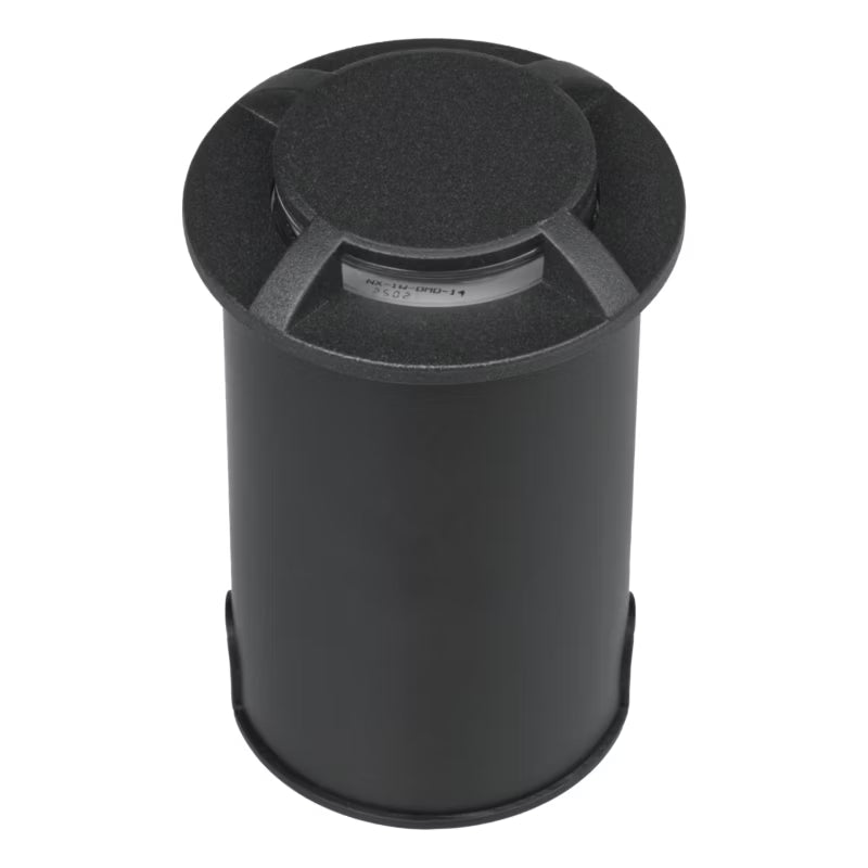 Terrasselampe 6 cm LED 80 lm Varm Hvid Sort