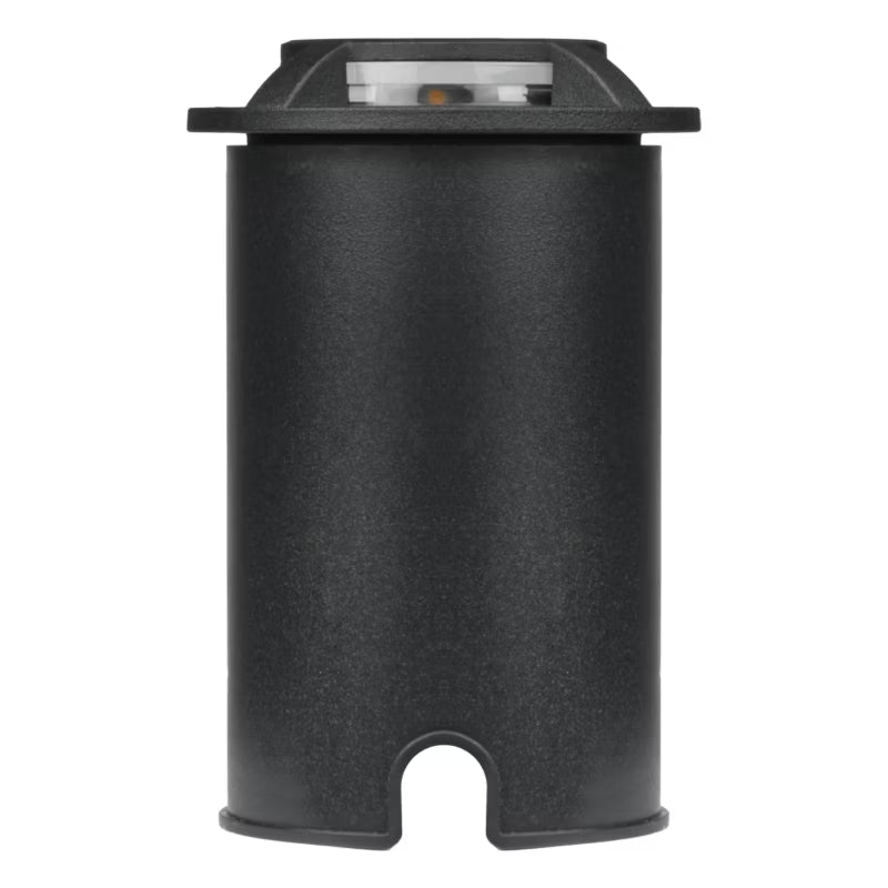 Terrasselampe 6 cm LED 80 lm Varm Hvid Sort
