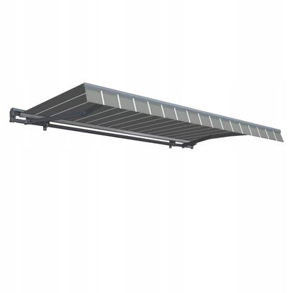 Terrassemarkise Automatisk 400x300 cm Hvid