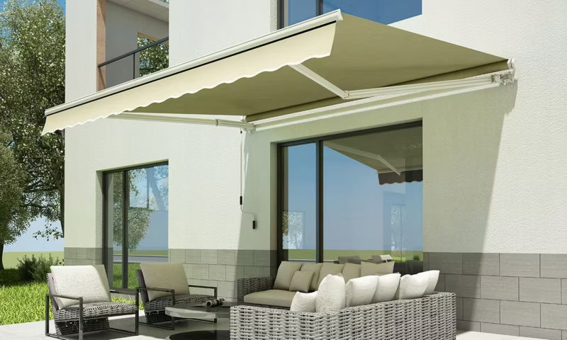 Terrassemarkise Classic 400x300 cm Beige