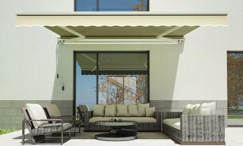 Terrassemarkise Classic 400x300 cm Beige