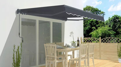 Terrassemarkise CLASSIC 500x300 cm Grå