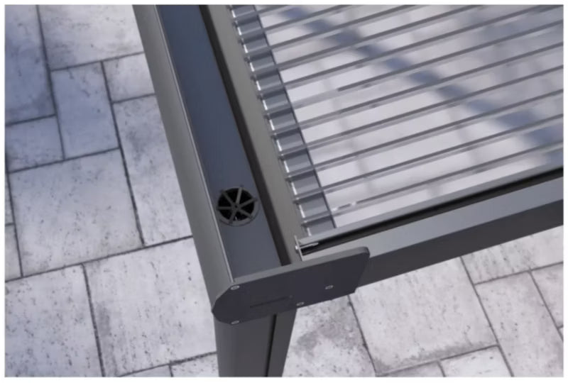 Terrasseoverdækning SMARTLINE 3x3,04 m Antracit