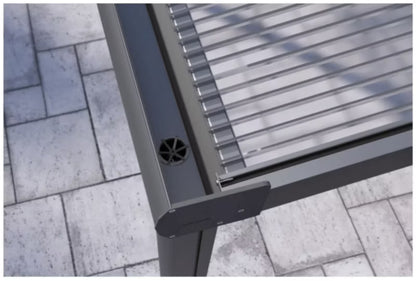 Terrasseoverdækning SMARTLINE 3x3,04 m Antracit