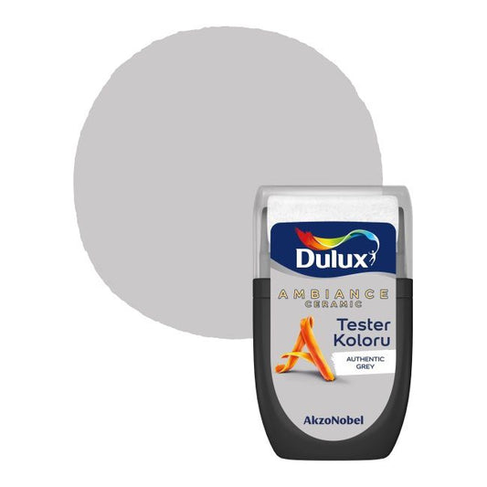 Dulux Ambiance Ceramic farvetester authentic grey 0,03 l