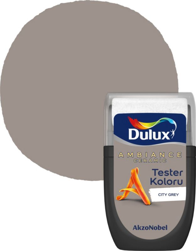 Tester maling Dulux Ambiance Ceramic city grey 0,03 l