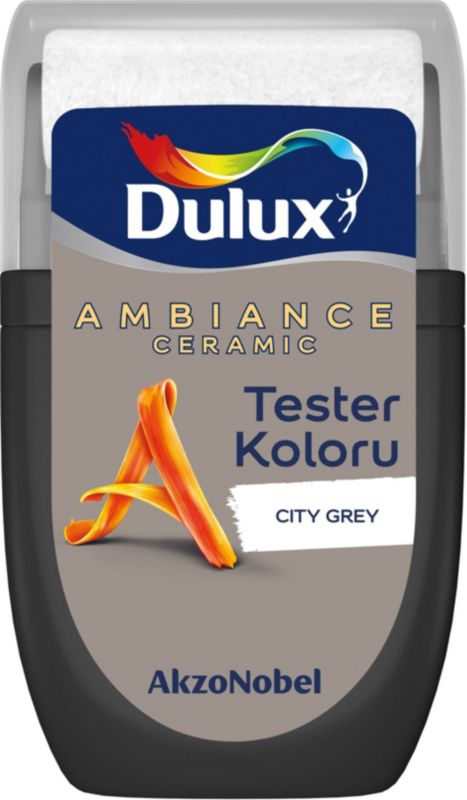 Tester maling Dulux Ambiance Ceramic city grey 0,03 l