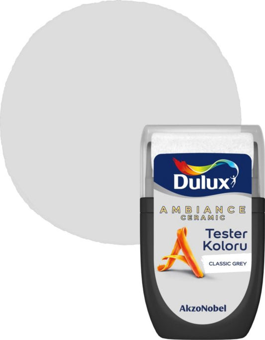 Dulux Ambiance Ceramic classic grey malingstester 0,03 l