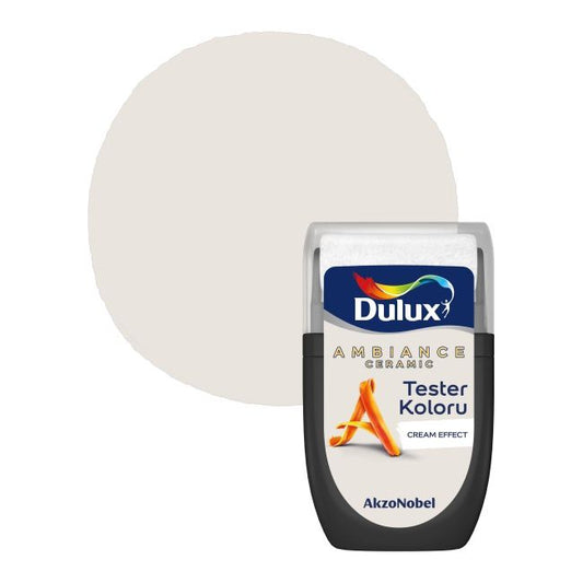 Tester maling Dulux Ambiance Ceramic cream effect 0,03 l