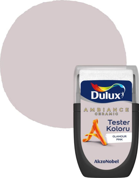 Dulux Ambiance Ceramic glamour pink malingstester 0,03 l