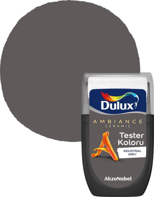 Dulux Ambiance Ceramic farvetester industrial grey 0,03 l