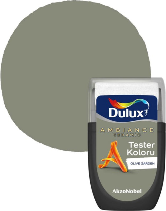 Dulux Ambiance Ceramic farvetester olive garden 0,03 l