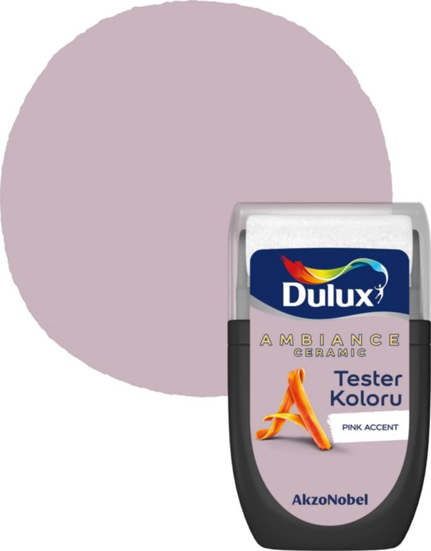 Tester til maling Dulux Ambiance Ceramic pink accent 0,03 l