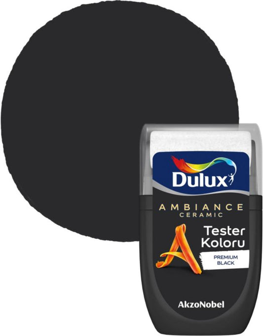 Dulux Ambiance Ceramic premium black malingstester 0,03 l