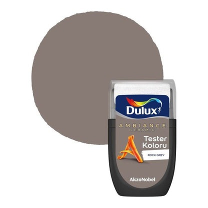 Tester maling Dulux Ambiance Ceramic rock grey 0,03 l