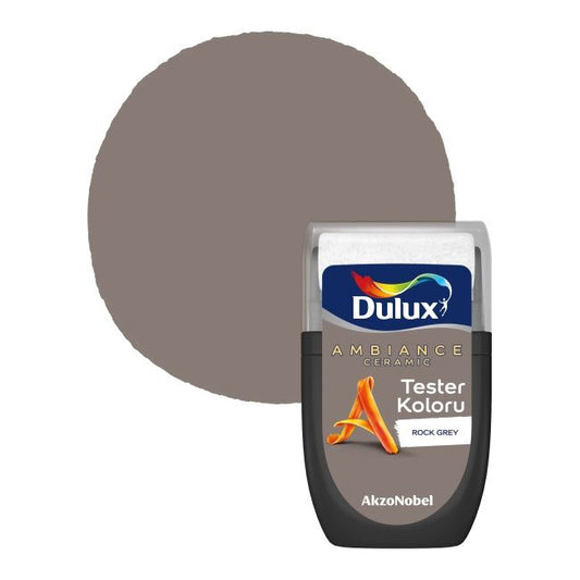 Tester maling Dulux Ambiance Ceramic rock grey 0,03 l