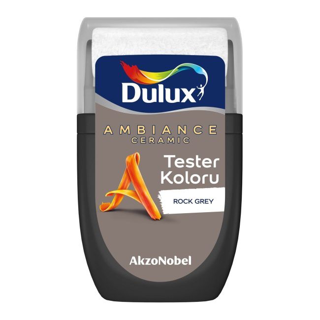 Tester maling Dulux Ambiance Ceramic rock grey 0,03 l