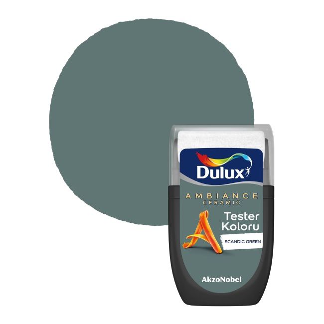 Dulux Ambiance Ceramic tester maling scandic green 0,03 l