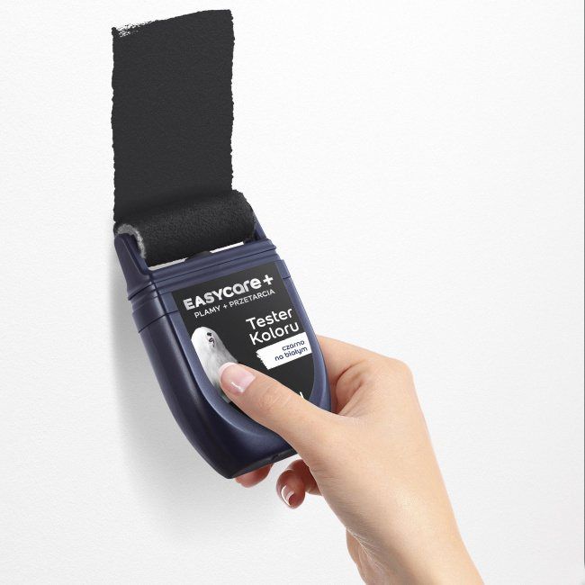 Dulux EasyCare malingstester sort på hvid 0,03 l