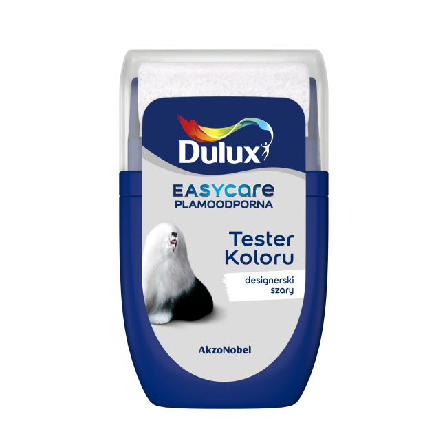 Tester af maling Dulux EasyCare designergrå 0,03 l