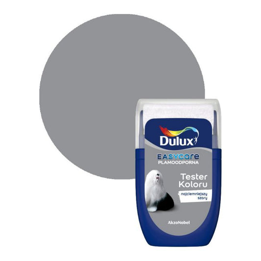 Dulux EasyCare malingstester i mørkeste grå 0,03 l