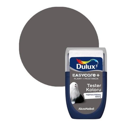 Dulux EasyCare+ malingstester stærkeste grå 0,03 l