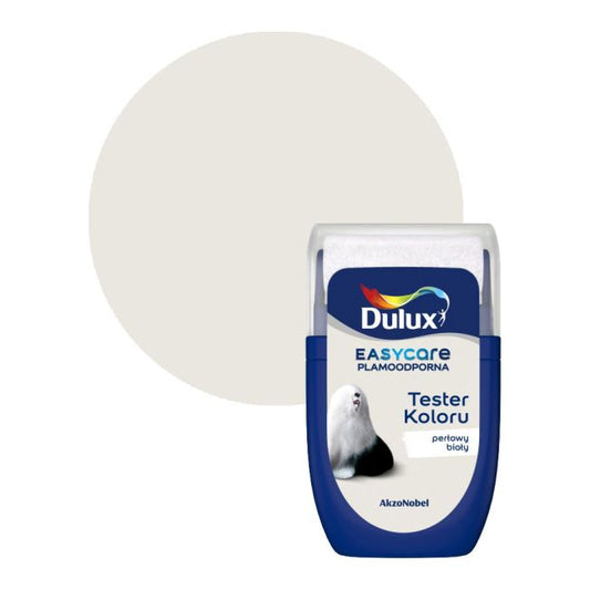 Dulux EasyCare farvetester perlehvid 0,03 l