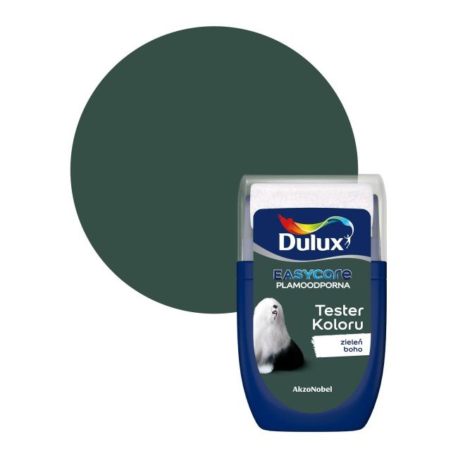 Tester maling Dulux EasyCare boho-grøn 0,03 l