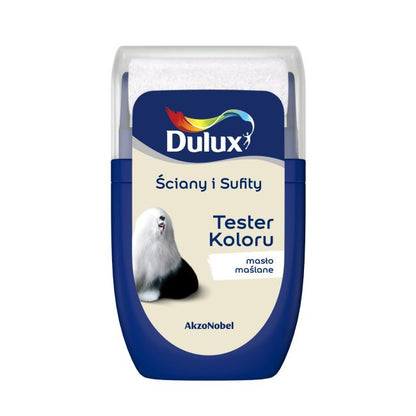 Dulux tester til vægge og lofter, smørfarvet, 0,03 l