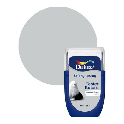 Dulux testmaling til vægge og lofter - mest populære grå, 0,03 l