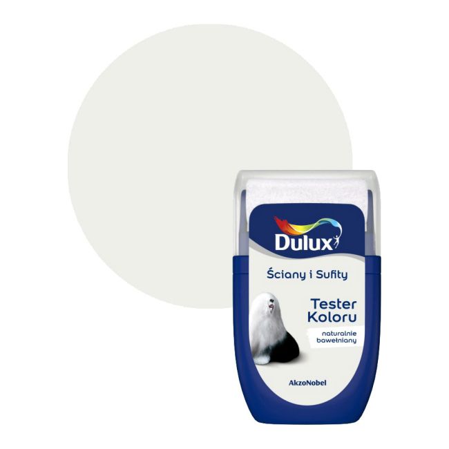 Dulux tester til maling til vægge og lofter i naturlig bomuld 0,03 l