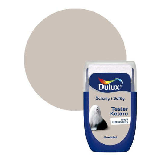 Dulux malingstester til vægge og lofter i let chokoladefarve 0,03 l