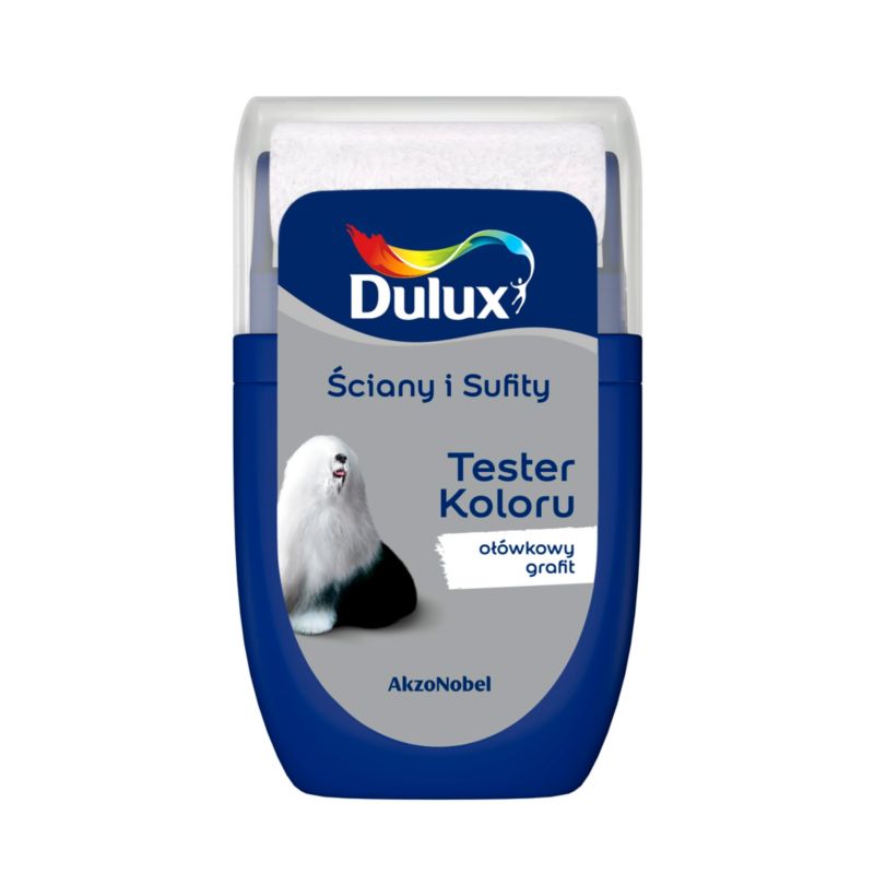 Dulux væg- og loftmaling tester i blyantsgrafit 0,03 l