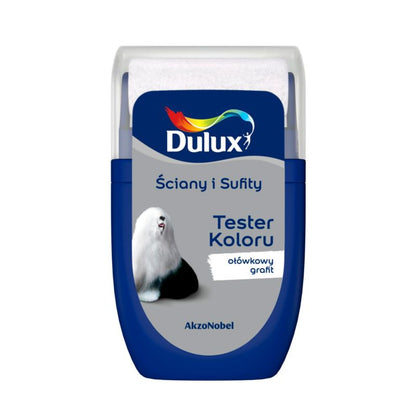 Dulux væg- og loftmaling tester i blyantsgrafit 0,03 l
