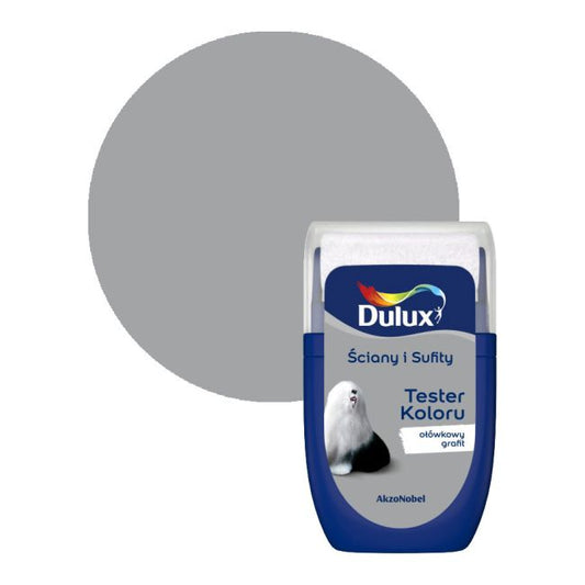 Dulux væg- og loftmaling tester i blyantsgrafit 0,03 l