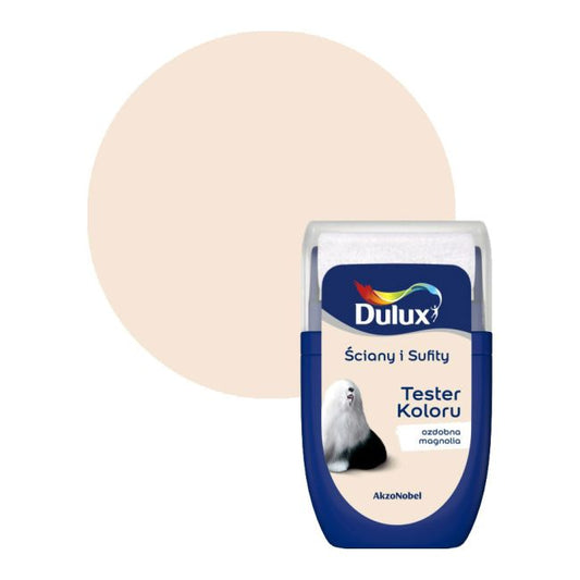 Dulux tester til vægge og lofter dekorativ magnolia 0,03 l