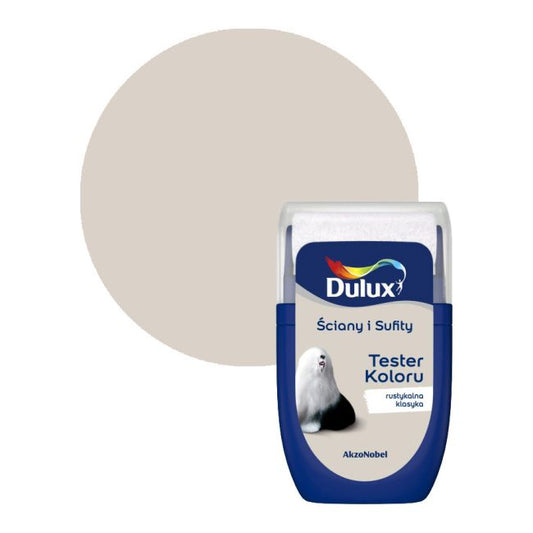 Dulux testmaling til vægge og lofter rustik klassiker 0,03 l
