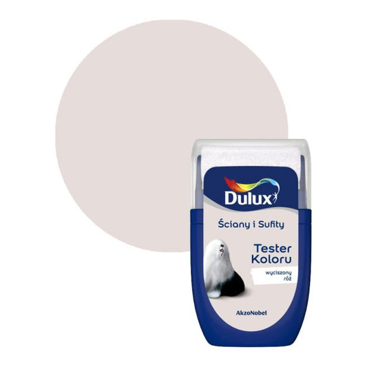 Dulux tester til vægge og lofter dæmpet pink 0,03 l
