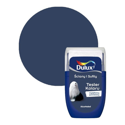 Dulux testerfarve til vægge og lofter i unik blå nuance 0,03 l