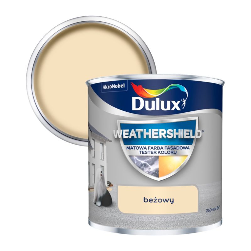 Dulux facademaling tester beige 250 ml